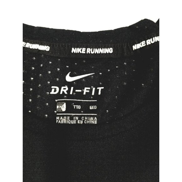Nike Running Shirt Dri Fit XXL short sleeve - Picture 2 of 9